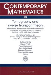 Produktbild: Tomography and Inverse Transport Theory