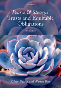 Produktbild: Pearce, R: Pearce & Stevens' Trusts and Equitable Obligation
