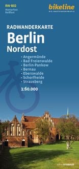 Produktbild: Radwanderkarte Berlin Nordost RW-B02