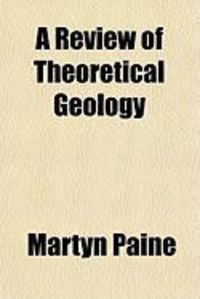 Produktbild: A Review of Theoretical Geology