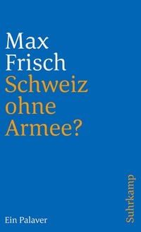Produktbild: Schweiz ohne Armee?