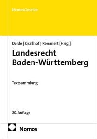 Produktbild: Landesrecht Baden-W&uuml;rttemberg