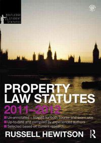 Produktbild: Property Law Statutes