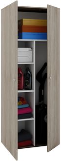 Produktbild: Holz Besenschrank Staubsauger Putzschrank Vandol