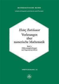 Produktbild: Vorlesungen &uuml;ber Numerische Mathematik