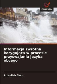 Produktbild: Informacja zwrotna koryguj&iquest;ca w procesie przyswajania j&iquest;zyka obcego