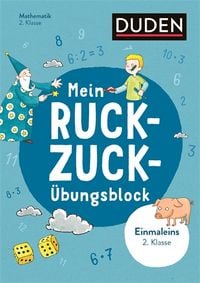 Mein Ruckzuck-Übungsblock Einmaleins 2. Klasse von Ute Müller-Wolfangel