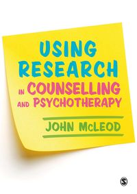 Produktbild: Using Research in Counselling and Psychotherapy