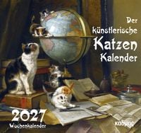 Produktbild: Der k&uuml;nstlerische Katzenkalender (2027)