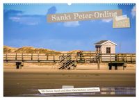 Produktbild: Sankt Peter-Ording - Str&auml;nde, D&uuml;nen, Weite (Wandkalender 2027 DIN A2 quer), CALVENDO Monatskalender