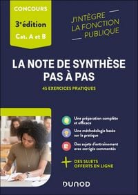 Produktbild: La note de synth&egrave;se pas &agrave; pas : 45 exercices pratiques