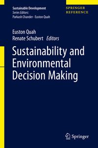 Produktbild: Sustainability and Environmental Decision Making