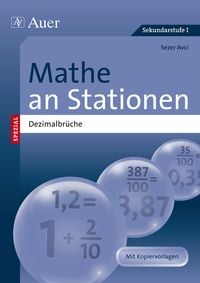 Produktbild: Mathe an Stationen SPEZIAL Dezimalbr&uuml;che