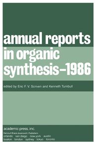 Produktbild: Annual Reports in Organic Synthesis - 1986