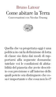 Produktbild: Come abitare la Terra. Conversazioni con Nicolas Truong