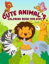 Produktbild: Cute Animal's Coloring Book for Kids Vol-2