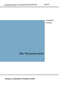 Produktbild: Die Vorratsinventur