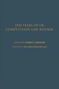 Produktbild: Ten Years of UK Competition Law Reform