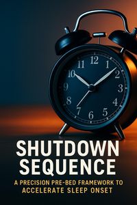 Produktbild: Shutdown Sequence: A Precision Pre-Bed Framework to Accelerate Sleep Onset