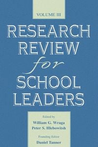 Produktbild: Research Review for School Leaders