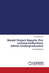 Produktbild: Model Project Reports (For commerce/Business Admin.Undergraduates)