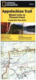 Produktbild: Appalachian Trail: Maine South Map [Mount Carlo to Pleasant Pond]