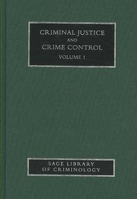 Produktbild: Criminal Justice and Crime Control