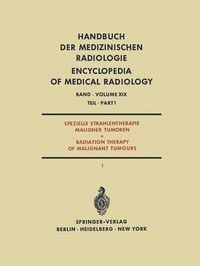 Produktbild: Spezielle Strahlentherapie Maligner Tumoren Teil 1 / Radiation Therapy of Malignant Tumours Part 1