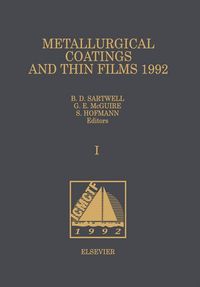 Produktbild: Metallurgical Coatings and Thin Films 1992