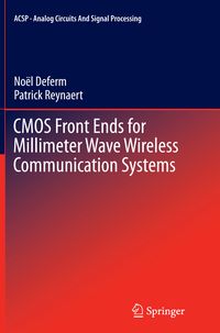 Produktbild: CMOS Front Ends for Millimeter Wave Wireless Communication Systems