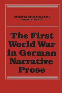 Produktbild: The First World War in German Narrative Prose