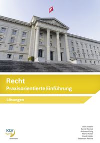 Produktbild: Recht Praxisorientierte Einf&uuml;hrung