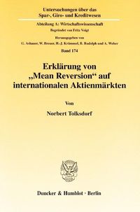 Produktbild: Erkl&auml;rung von "Mean Reversion" auf internationalen Aktienm&auml;rkten.
