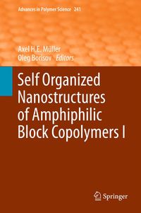 Produktbild: Self Organized Nanostructures of Amphiphilic Block Copolymers I