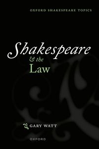 Produktbild: Shakespeare and the Law