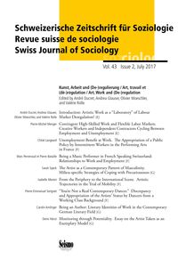 Produktbild: Art, Work and (De-)regulation