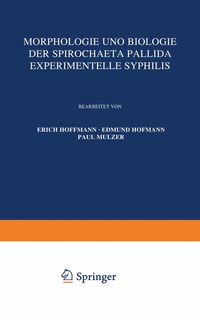 Produktbild: Morphologie und Biologie der Spirochaeta Pallida Experimentelle Syphilis