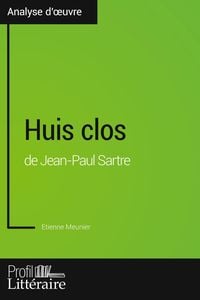 Produktbild: Huis clos de Jean-Paul Sartre (Analyse approfondie)