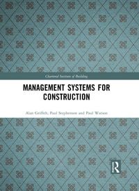 Produktbild: Management Systems for Construction