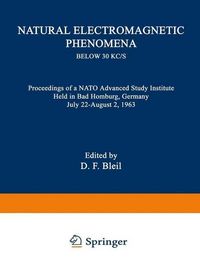 Produktbild: Natural Electromagnetic Phenomena below 30 kc/s