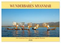 Produktbild: Wunderbares Myanmar (Wandkalender 2026 DIN A3 quer), CALVENDO Monatskalender