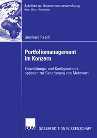 Produktbild: Portfoliomanagement im Konzern