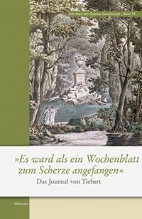 Produktbild: &raquo;Es ward als ein Wochenblatt zum Scherze angefangen&laquo;