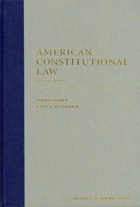 Produktbild: American Constitutional Law