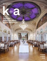 Produktbild: k+a 2016.4 : Fests&auml;le | Salles des f&ecirc;tes | Saloni delle feste