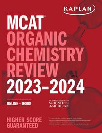 Produktbild: Kaplan Test Prep: MCAT Organic Chemistry Review 2023-2024