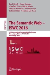 Produktbild: The Semantic Web - ISWC 2016