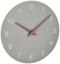 Produktbild: TFA Dostmann 60.3054.10 Quarz Wanduhr 297mm x 45mm Grau