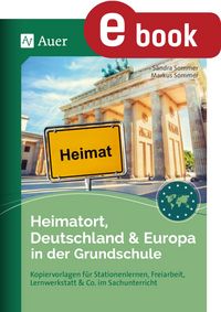 Produktbild: Heimatort, Deutschland & Europa in der Grundschule