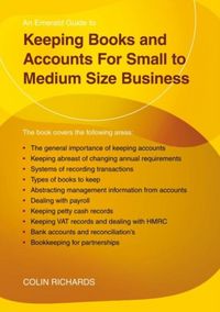 Produktbild: Richards, C: Keeping Books And Accounts For Small To Medium